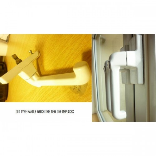 SI Siegenia Spade Aluminium Tilt and Turn Window Handle